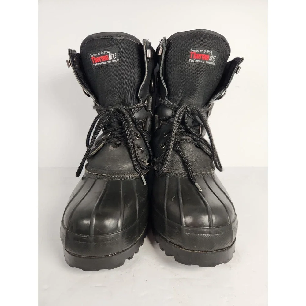 Vintage Itasca Men's Winter Snow Boots Size 11 Thinsulate Insulated Steel Shank